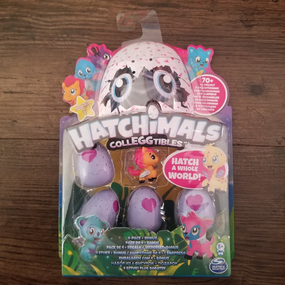 Hatchimals Colleggtibles 4 pack + 1 Bonus